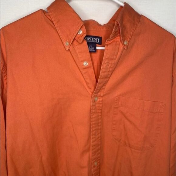 Land's End Casual Button Down Shirt - Picture 2 of 4